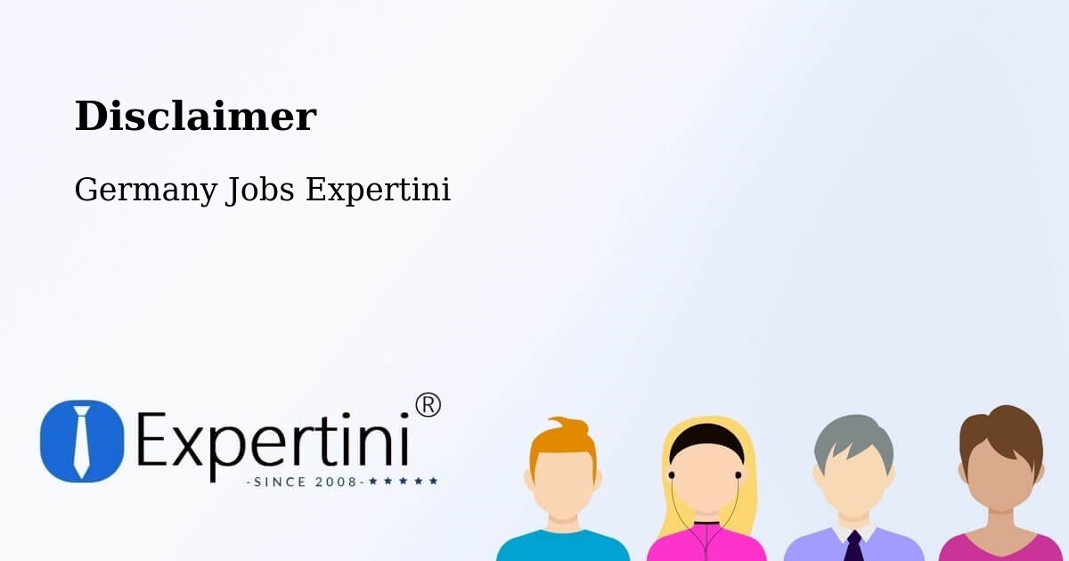 Disclaimer – Dauchingen - Germany Jobs Expertini